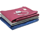 Wholesale Custom Home Best Portable Smart Washable Folding Far Infrared Energy Efficient Flannel Heated Blanket