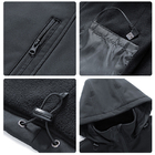 Graphene Electric Heated Vest Jacket Fast heating With Detachable Hood OEM